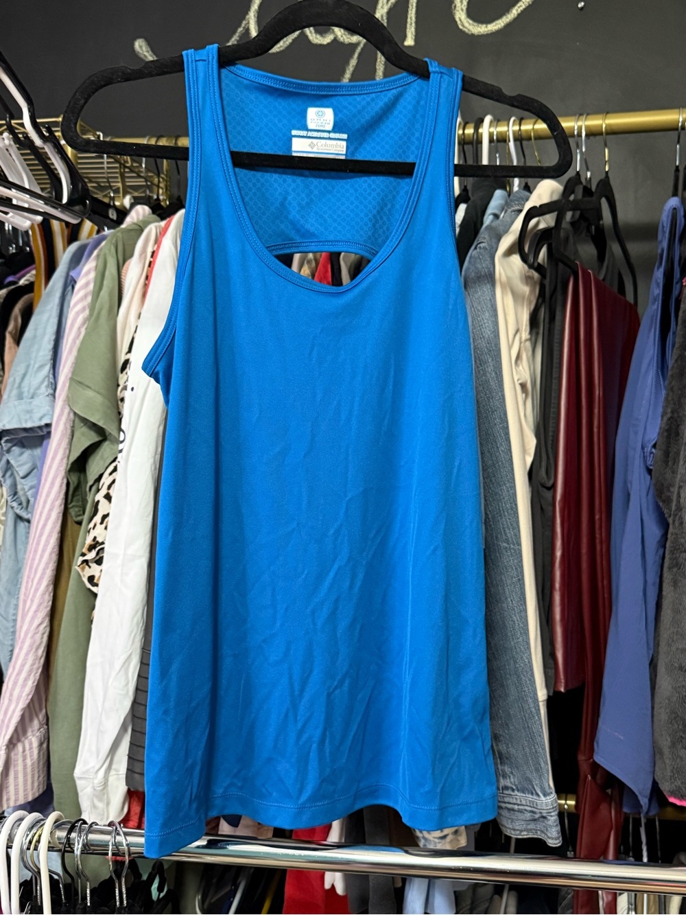 Columbia Omni-Freeze ZERO Women’s Racerback Athletic Tank Top - Picture 6 of 7